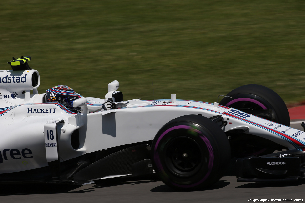 GP CANADA, 10.06.2017- Qualifiche, Lance Stroll (CDN) Williams FW40