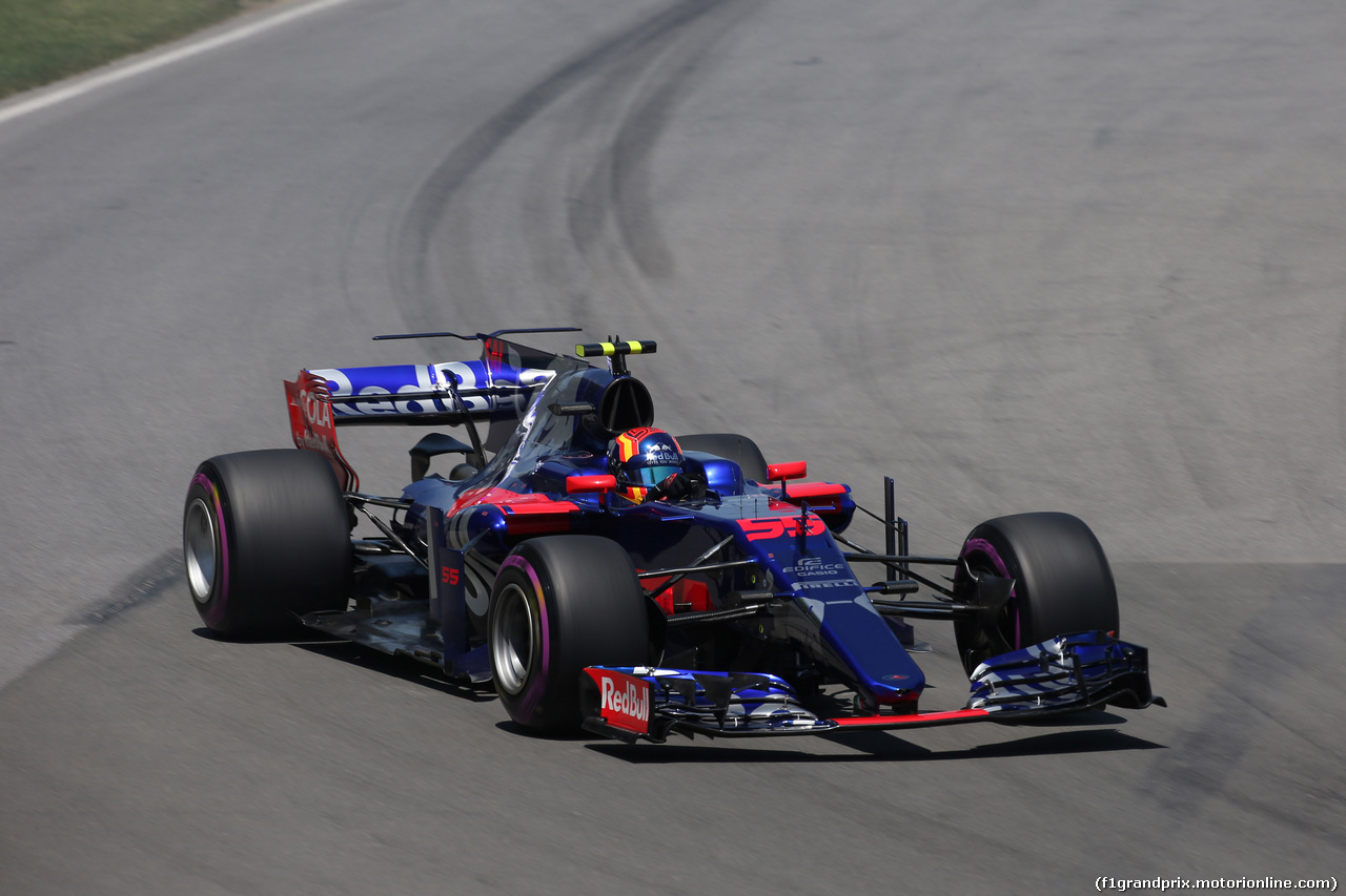 GP CANADA, 10.06.2017- Qualifiche, Carlos Sainz Jr (ESP) Scuderia Toro Rosso STR12