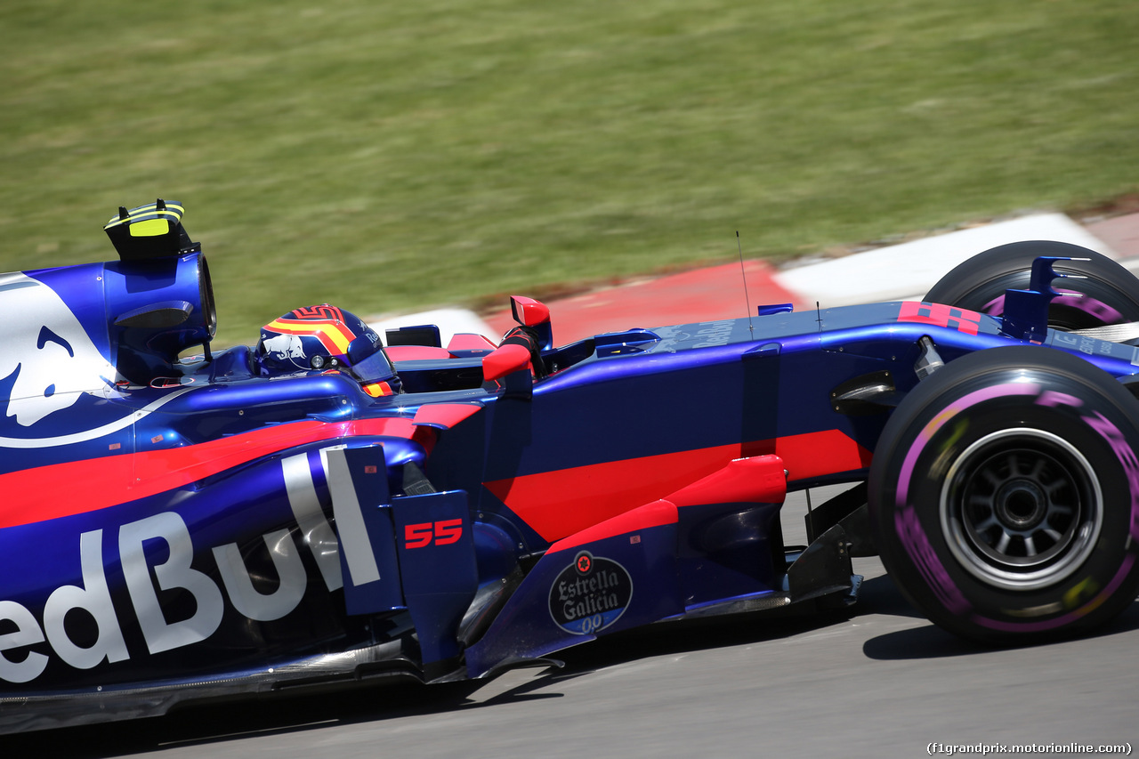 GP CANADA, 10.06.2017- Qualifiche, Carlos Sainz Jr (ESP) Scuderia Toro Rosso STR12