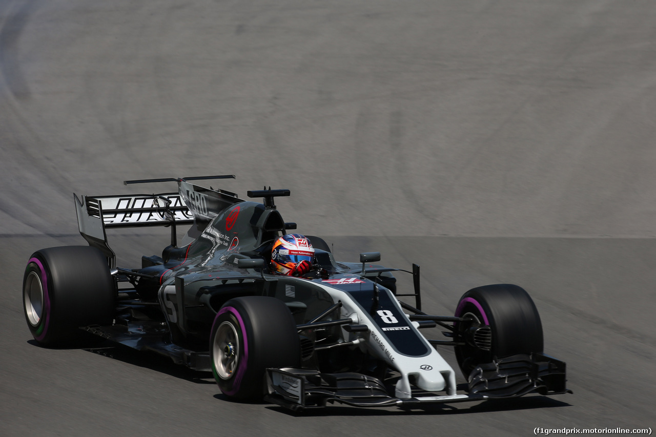 GP CANADA, 10.06.2017- Qualifiche, Romain Grosjean (FRA) Haas F1 Team VF-17