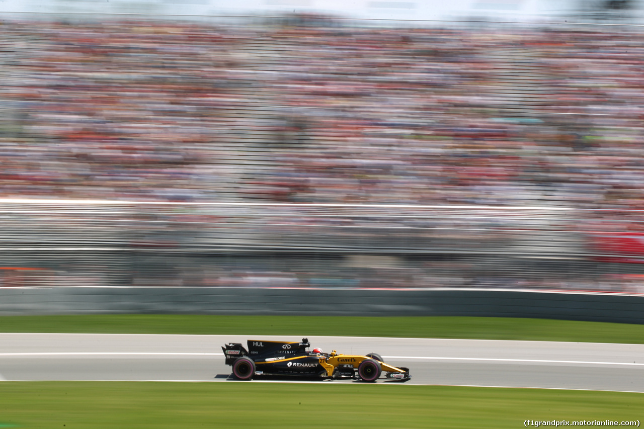 GP CANADA, 10.06.2017- Qualifiche, Nico Hulkenberg (GER) Renault Sport F1 Team RS17