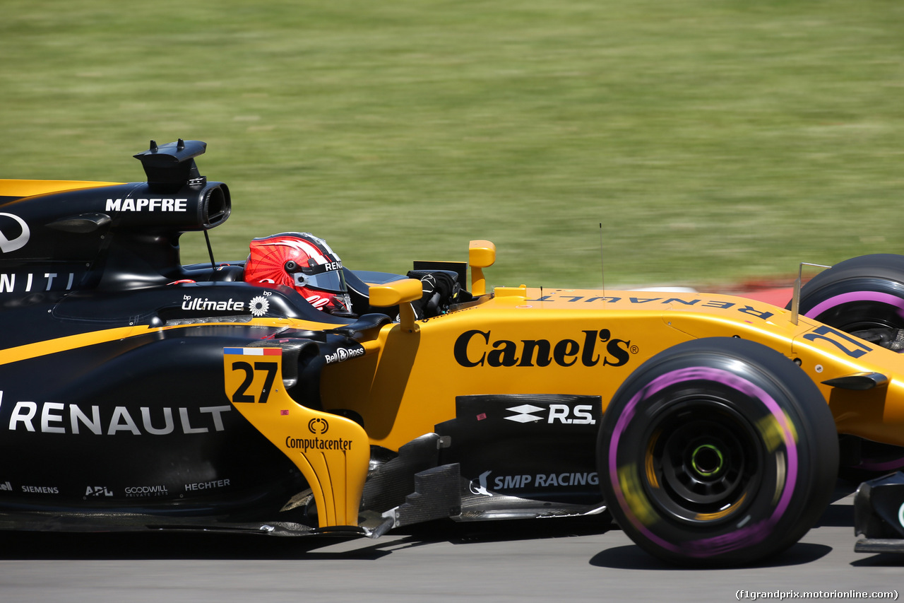 GP CANADA, 10.06.2017- Qualifiche, Nico Hulkenberg (GER) Renault Sport F1 Team RS17