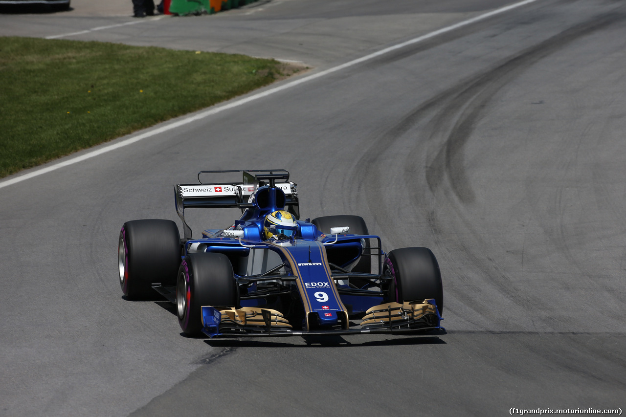 GP CANADA, 10.06.2017- Qualifiche, Marcus Ericsson (SUE) Sauber C36