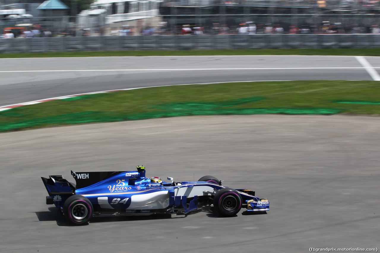 GP CANADA, 10.06.2017- Qualifiche, Pascal Wehrlein (GER) Sauber C36