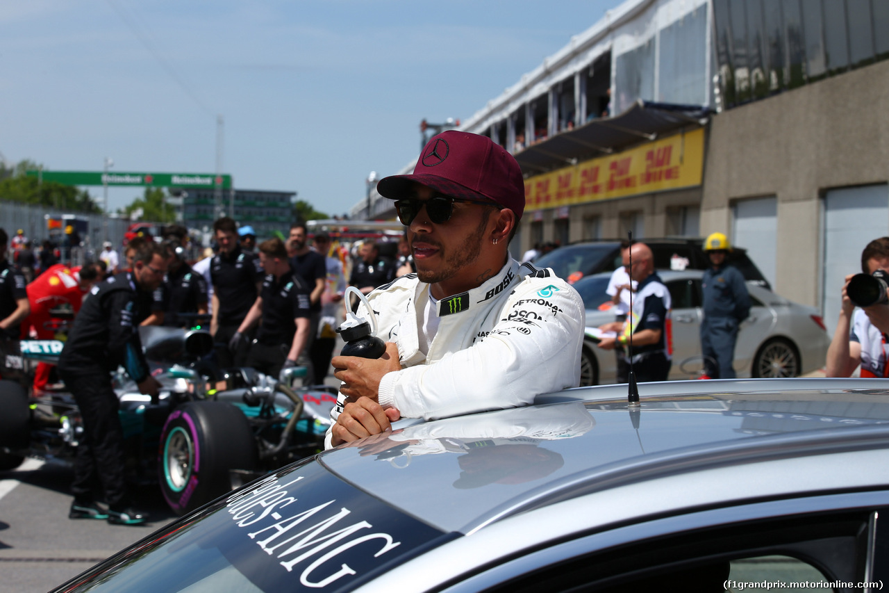 GP CANADA, 10.06.2017- Qualifiche, Lewis Hamilton (GBR) Mercedes AMG F1 W08