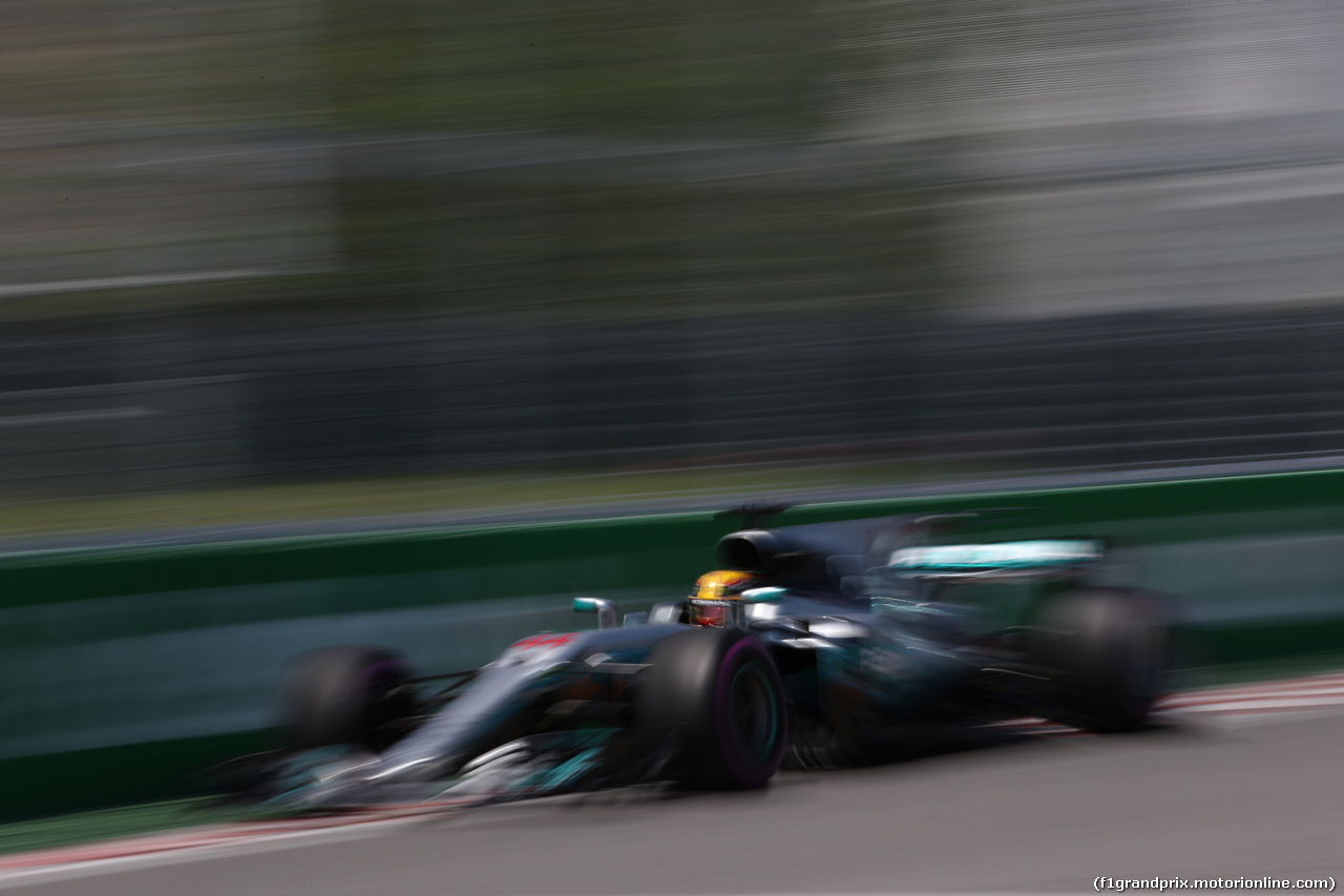 GP CANADA, 10.06.2017- Qualifiche, Lewis Hamilton (GBR) Mercedes AMG F1 W08