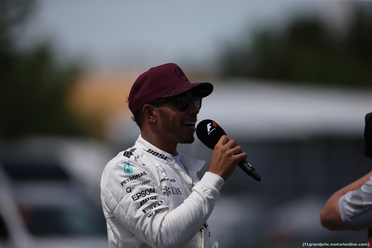 GP CANADA, 10.06.2017- Qualifiche, Lewis Hamilton (GBR) Mercedes AMG F1 W08