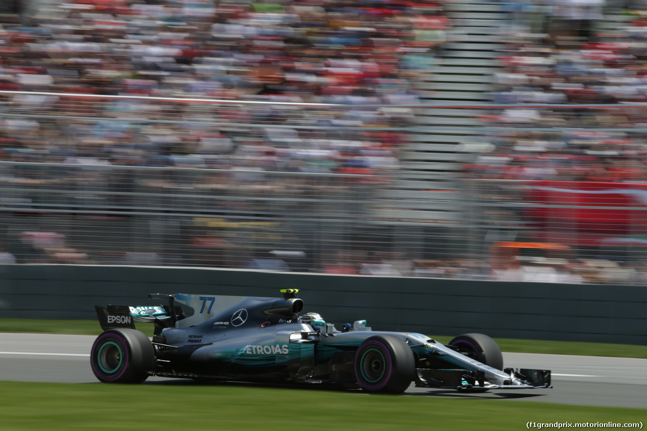 GP CANADA, 10.06.2017- Qualifiche, Valtteri Bottas (FIN) Mercedes AMG F1 W08