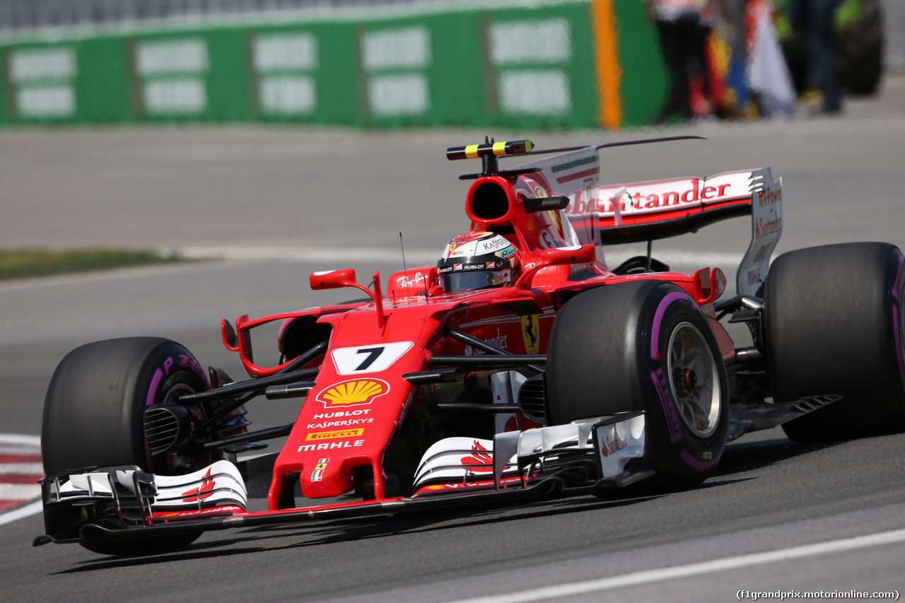 GP CANADA, 10.06.2017- Qualifiche, Sebastian Vettel (GER) Ferrari SF70H