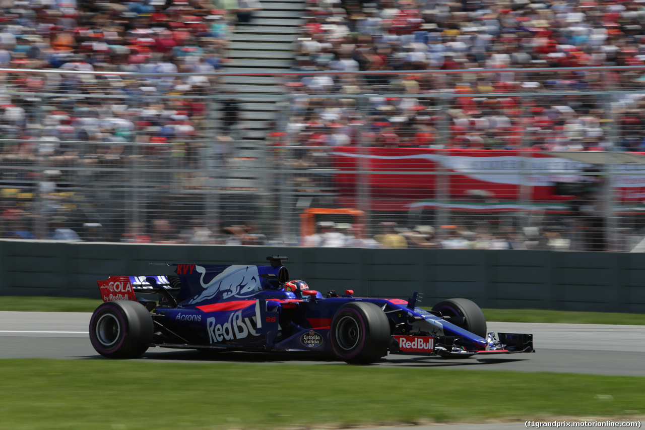 GP CANADA, 10.06.2017- Qualifiche, Daniil Kvyat (RUS) Scuderia Toro Rosso STR12