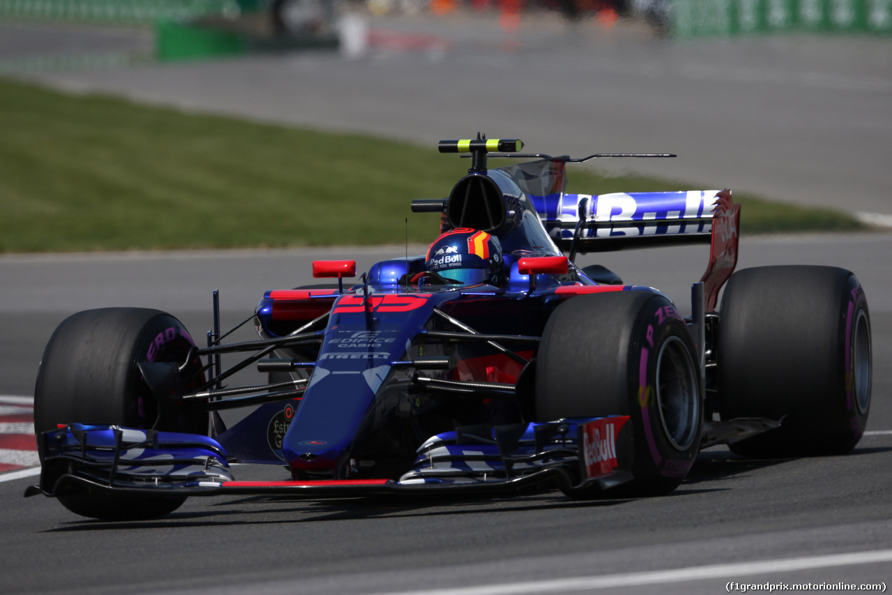 GP CANADA, 10.06.2017- Qualifiche, Carlos Sainz Jr (ESP) Scuderia Toro Rosso STR12