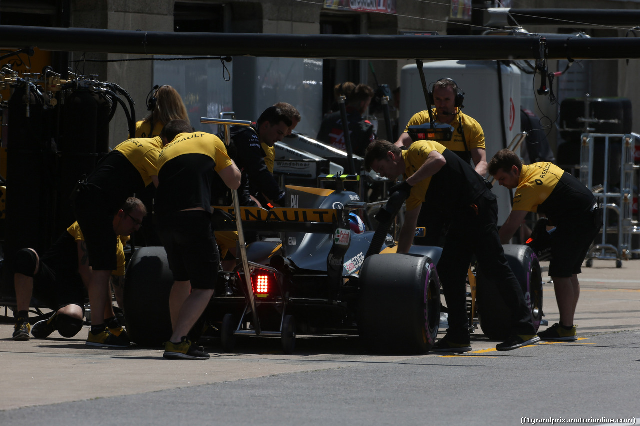 GP CANADA, 10.06.2017- Qualifiche, Jolyon Palmer (GBR) Renault Sport F1 Team RS17