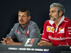 GP CANADA, 09.06.2017- Venerdi' Press Conference, Guenther Steiner (ITA) Haas F1 Team Prinicipal e Maurizio Arrivabene (ITA) Ferrari Team Principal