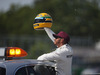 GP CANADA, 10.06.2017- Qualifiche, Lewis Hamilton (GBR) Mercedes AMG F1 W08  is celebrating his 65th Pole Position with Ayrton Senna (BRA) Helmet