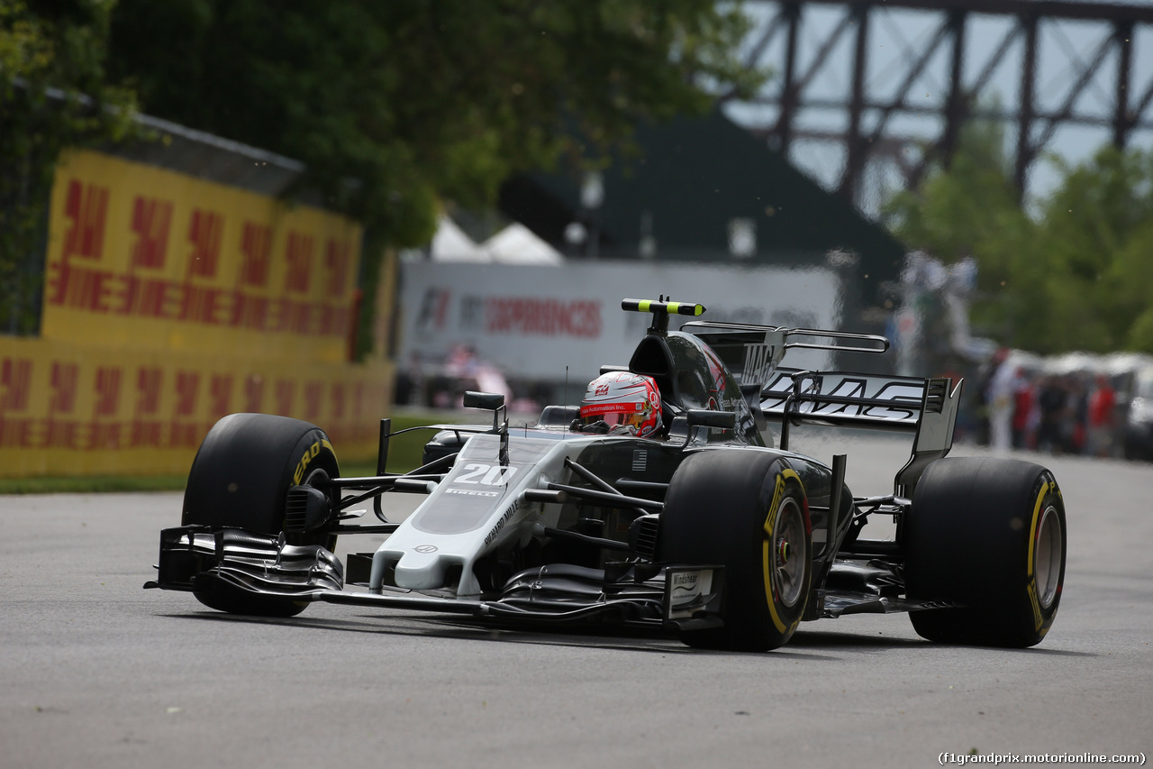 GP CANADA, 09.06.2017- Prove Libere 1, Kevin Magnussen (DEN) Haas F1 Team VF-17