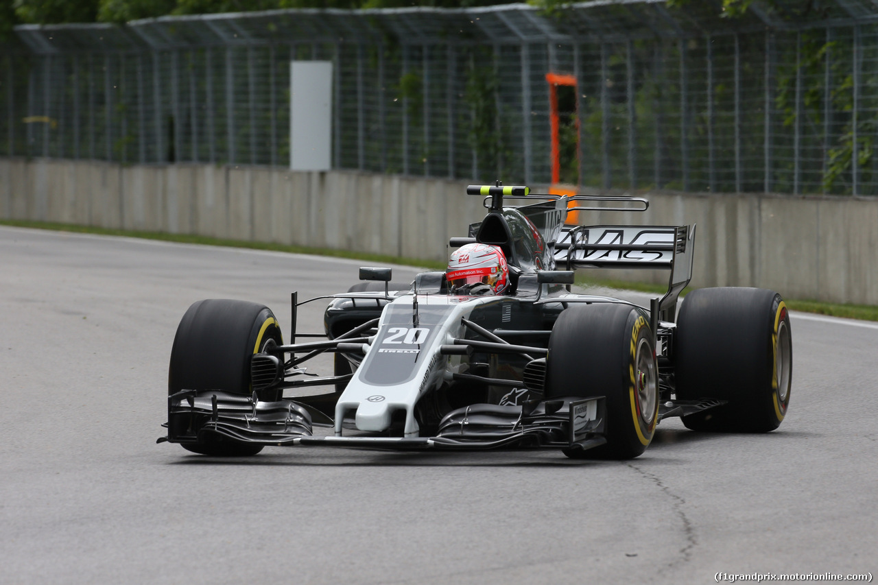 GP CANADA, 09.06.2017- Prove Libere 1, Kevin Magnussen (DEN) Haas F1 Team VF-17