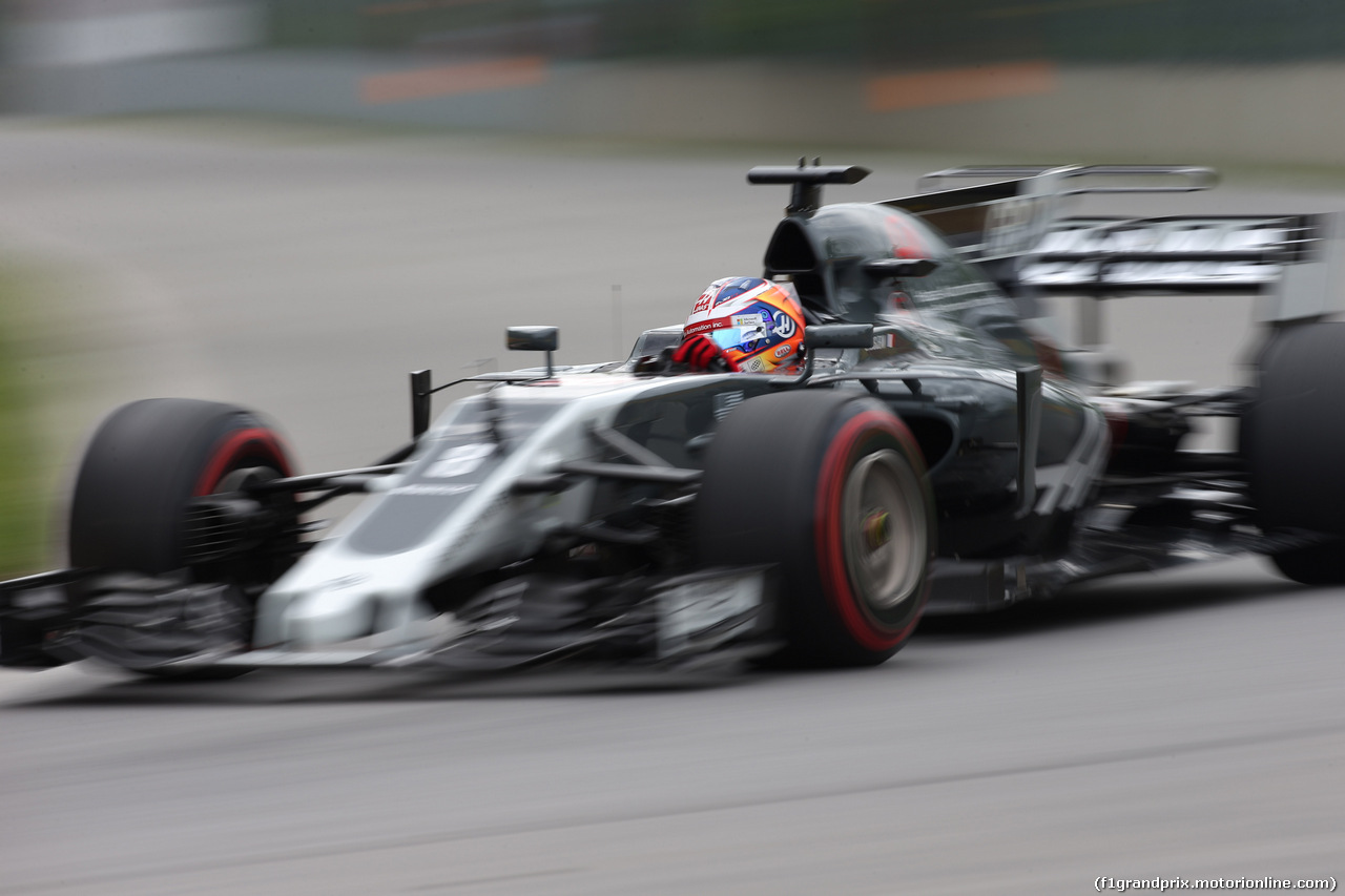GP CANADA, 09.06.2017- Prove Libere 1, Romain Grosjean (FRA) Haas F1 Team VF-17