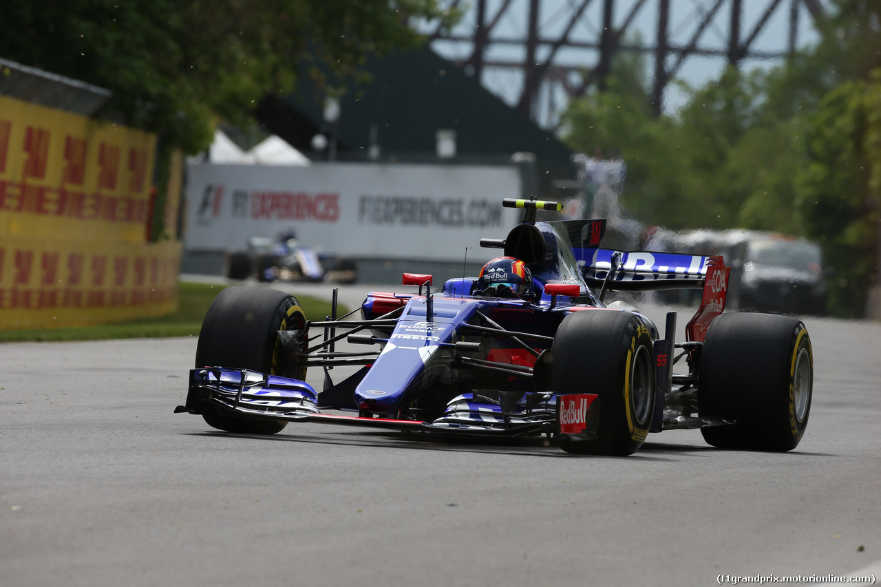 GP CANADA, 09.06.2017- Prove Libere 1, Carlos Sainz Jr (ESP) Scuderia Toro Rosso STR12