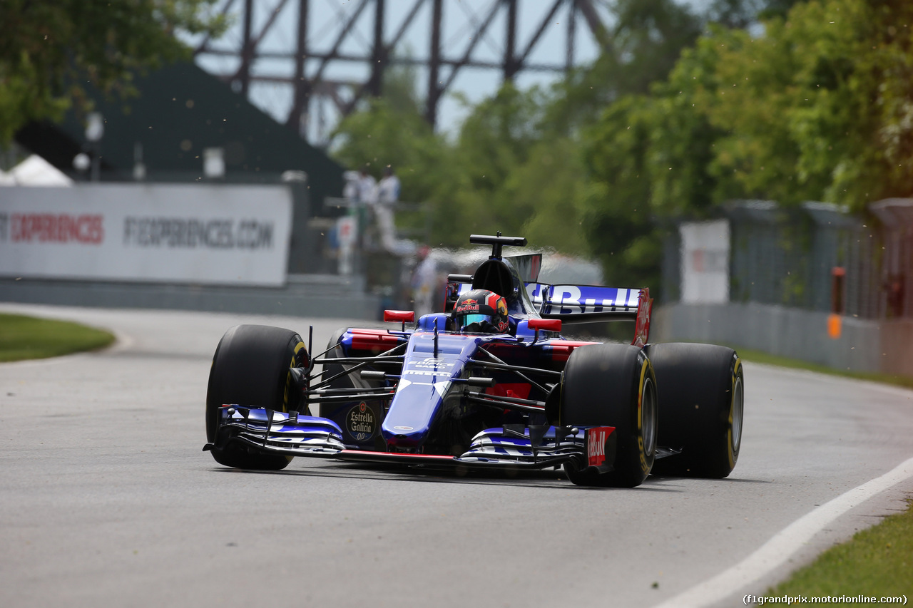 GP CANADA, 09.06.2017- Prove Libere 1, Daniil Kvyat (RUS) Scuderia Toro Rosso STR12