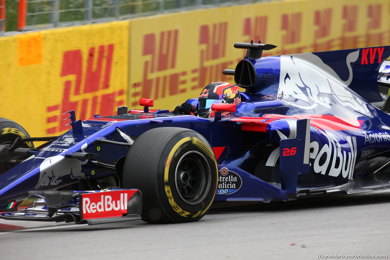 GP CANADA, 09.06.2017- Prove Libere 1, Daniil Kvyat (RUS) Scuderia Toro Rosso STR12