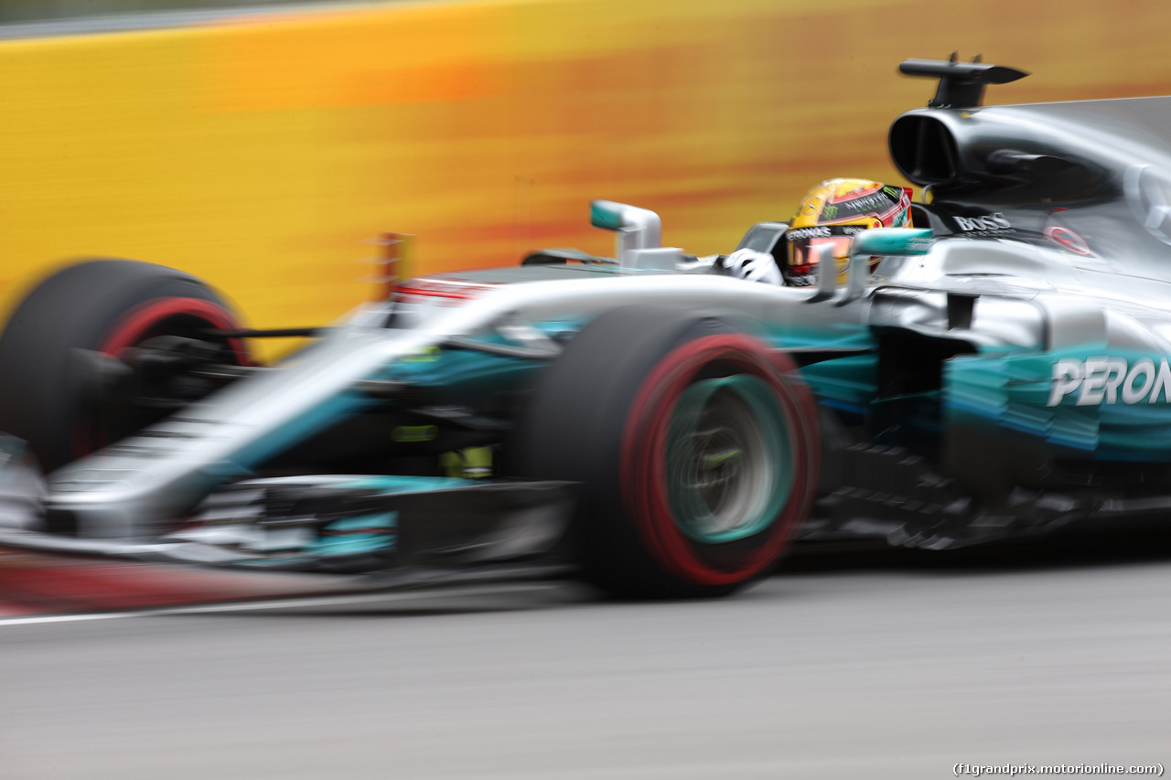 GP CANADA, 09.06.2017- Prove Libere 1, Lewis Hamilton (GBR) Mercedes AMG F1 W08