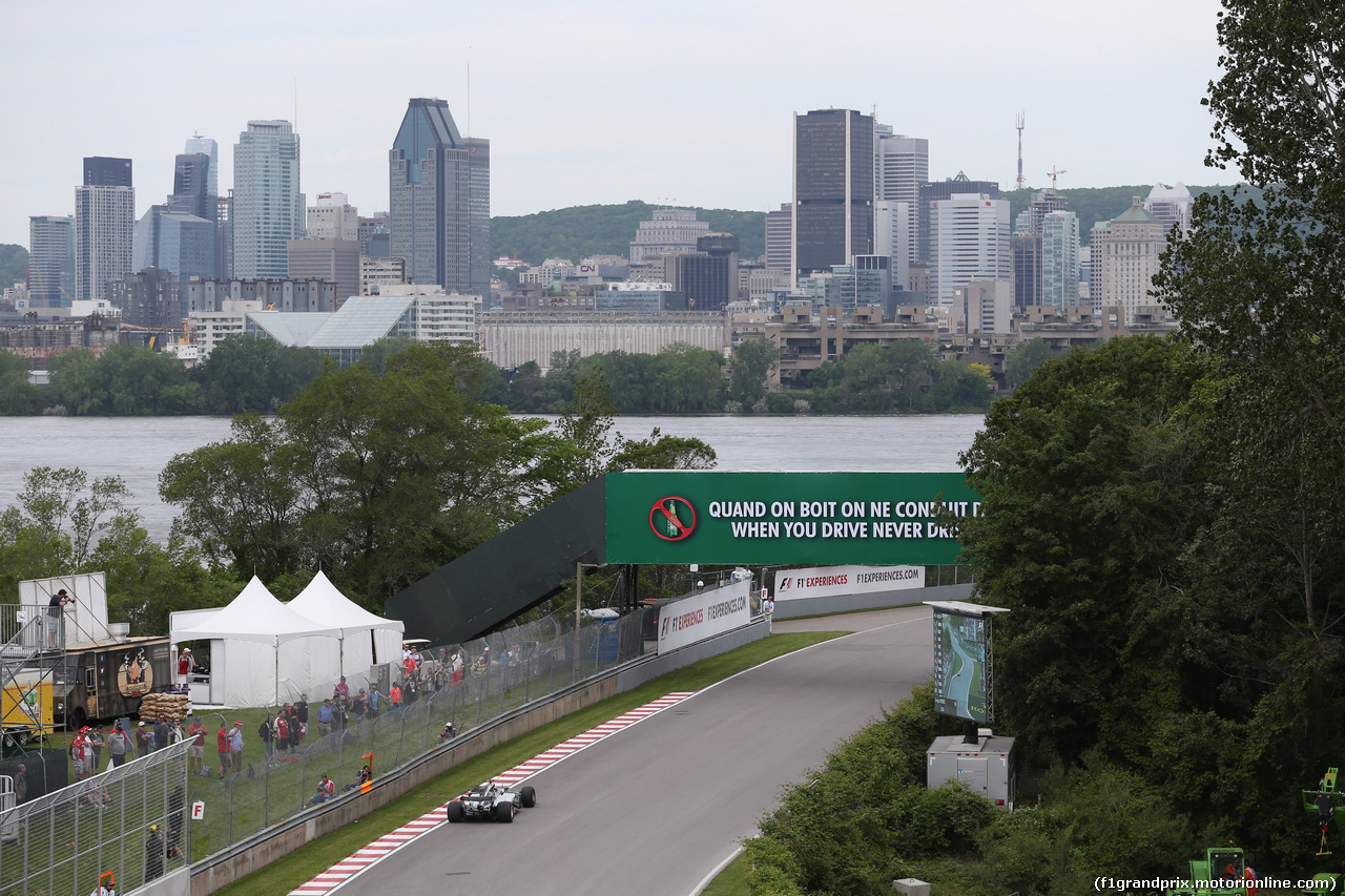 GP CANADA, 08.06.2017- Prove Libere 1, Lewis Hamilton (GBR) Mercedes AMG F1 W08