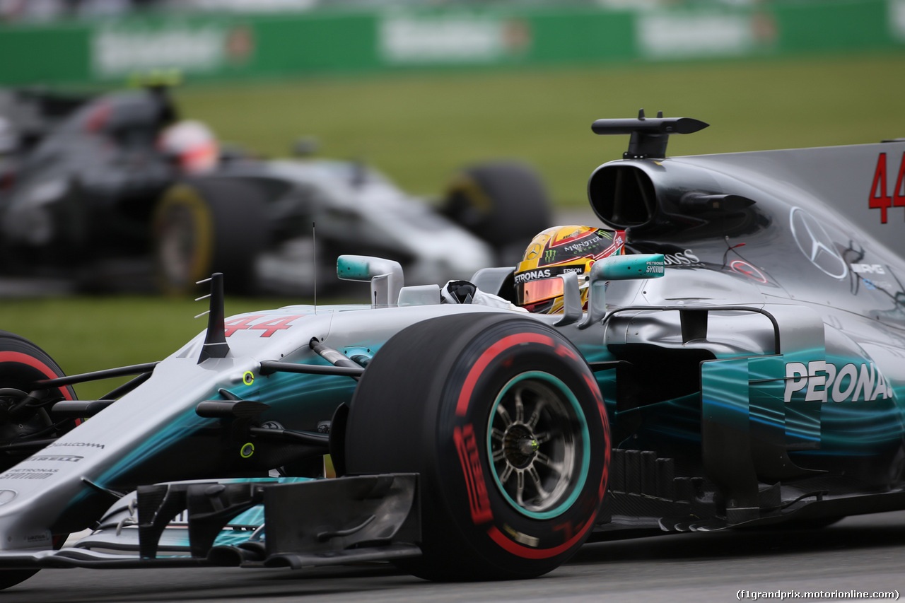 GP CANADA, 08.06.2017- Prove Libere 1, Lewis Hamilton (GBR) Mercedes AMG F1 W08