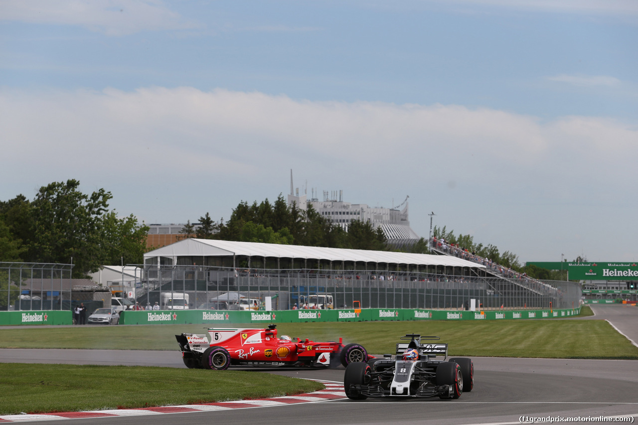 GP CANADA, 08.06.2017- Prove Libere 1, Sebastian Vettel (GER) Ferrari SF70H