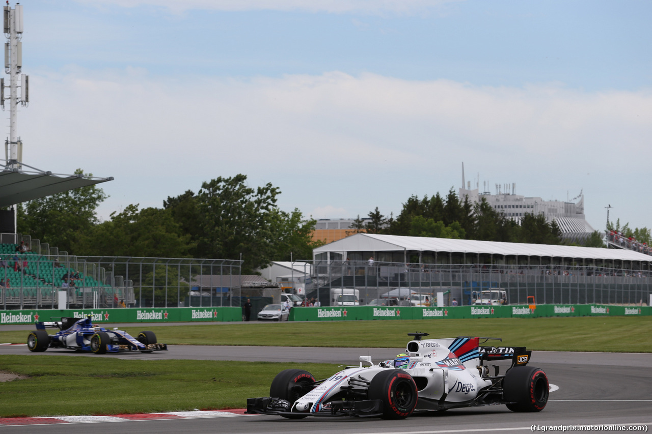 GP CANADA, 08.06.2017- Prove Libere 1, Felipe Massa (BRA) Williams F1 Team FW40