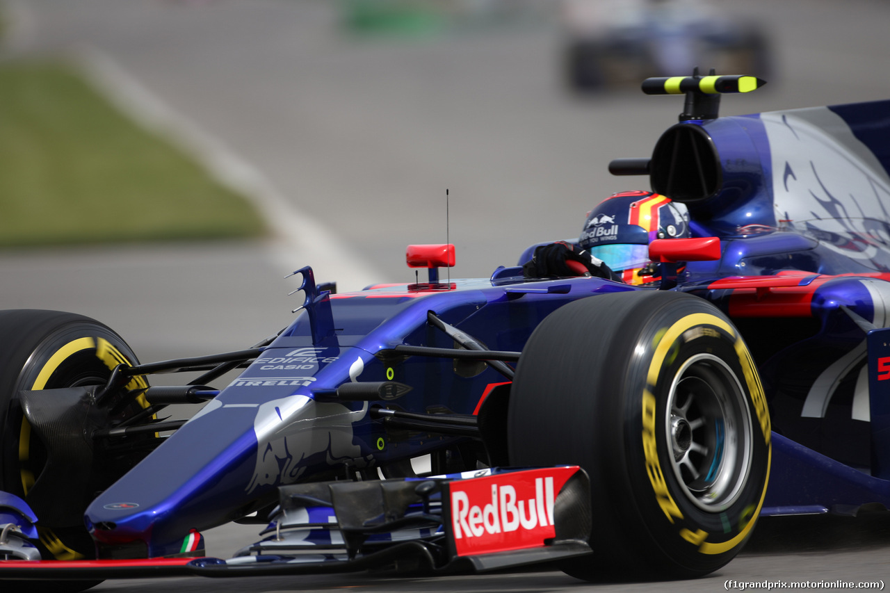 GP CANADA, 08.06.2017- Prove Libere 1, Carlos Sainz Jr (ESP) Scuderia Toro Rosso STR12