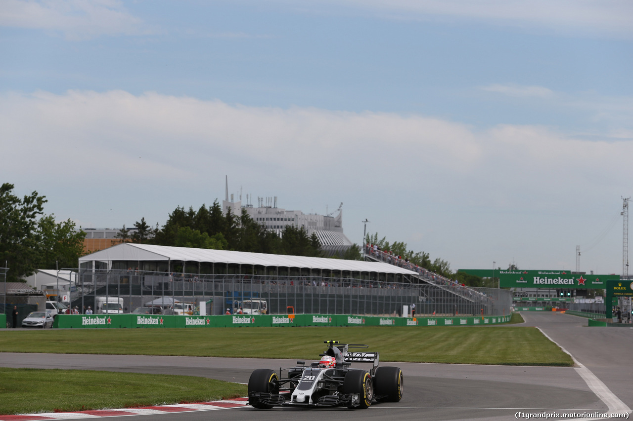 GP CANADA, 08.06.2017- Prove Libere 1, Kevin Magnussen (DEN) Haas F1 Team VF-17