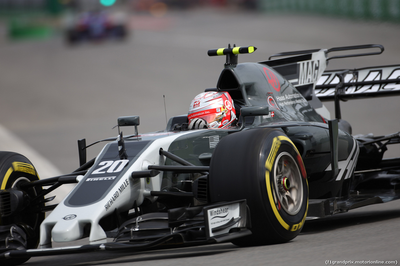 GP CANADA, 08.06.2017- Prove Libere 1, Kevin Magnussen (DEN) Haas F1 Team VF-17