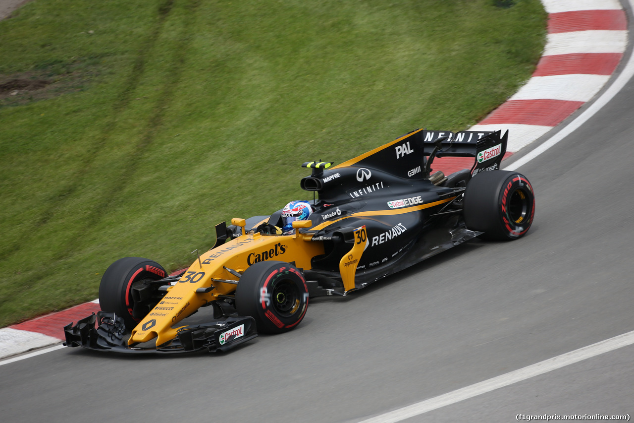 GP CANADA, 08.06.2017- Prove Libere 1, Jolyon Palmer (GBR) Renault Sport F1 Team RS17