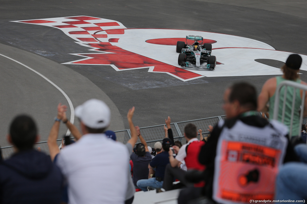 GP CANADA, 09.06.2017- Prove Libere 1, Lewis Hamilton (GBR) Mercedes AMG F1 W08