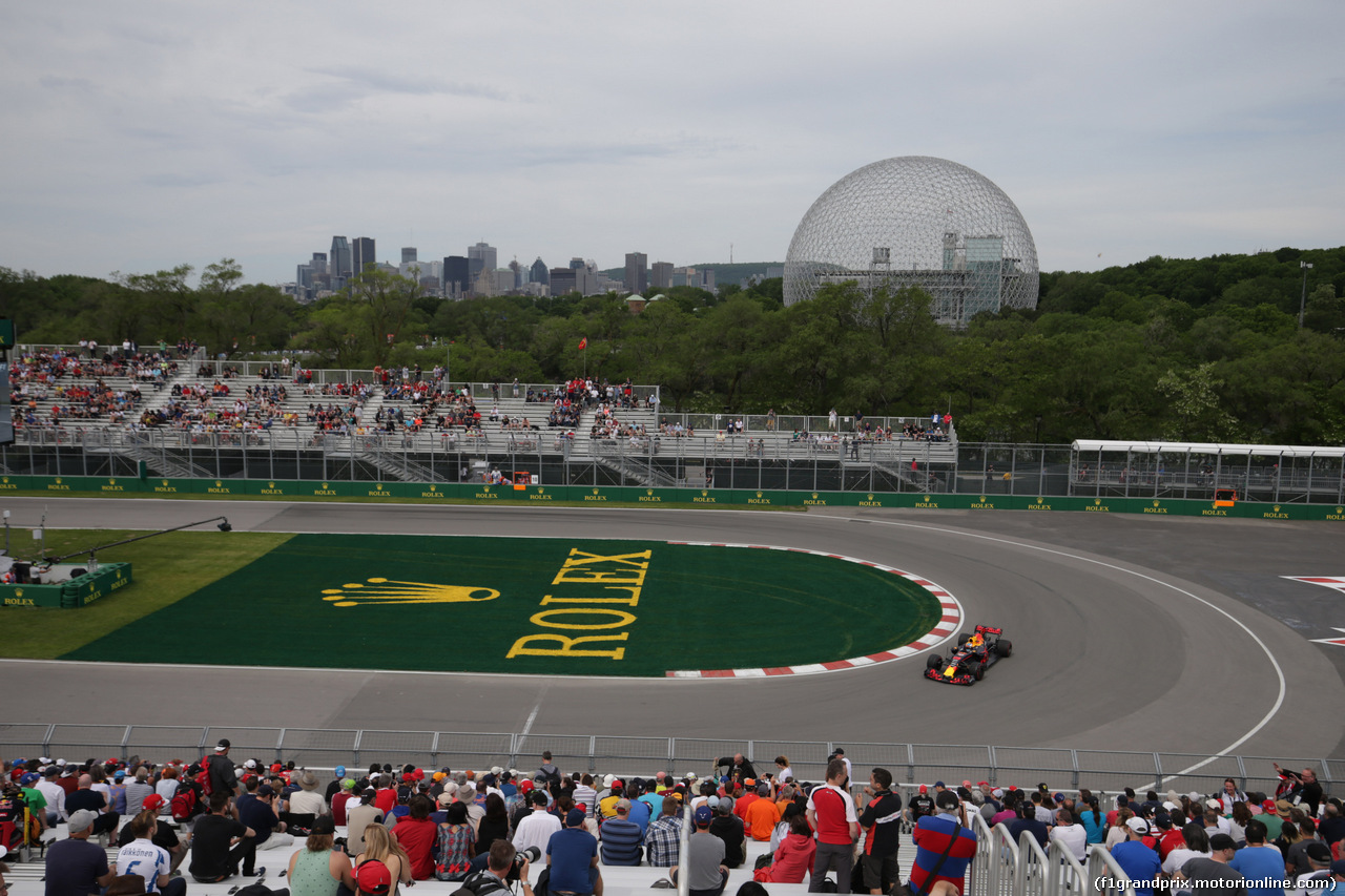 GP CANADA, 09.06.2017- Prove Libere 1, Daniel Ricciardo (AUS) Red Bull Racing RB13