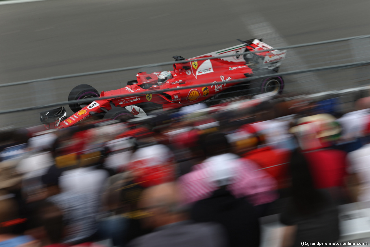 GP CANADA, 09.06.2017- Prove Libere 1, Sebastian Vettel (GER) Ferrari SF70H