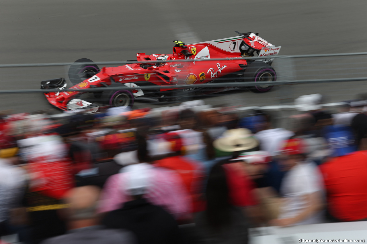 GP CANADA, 09.06.2017- Prove Libere 1, Kimi Raikkonen (FIN) Ferrari SF70H