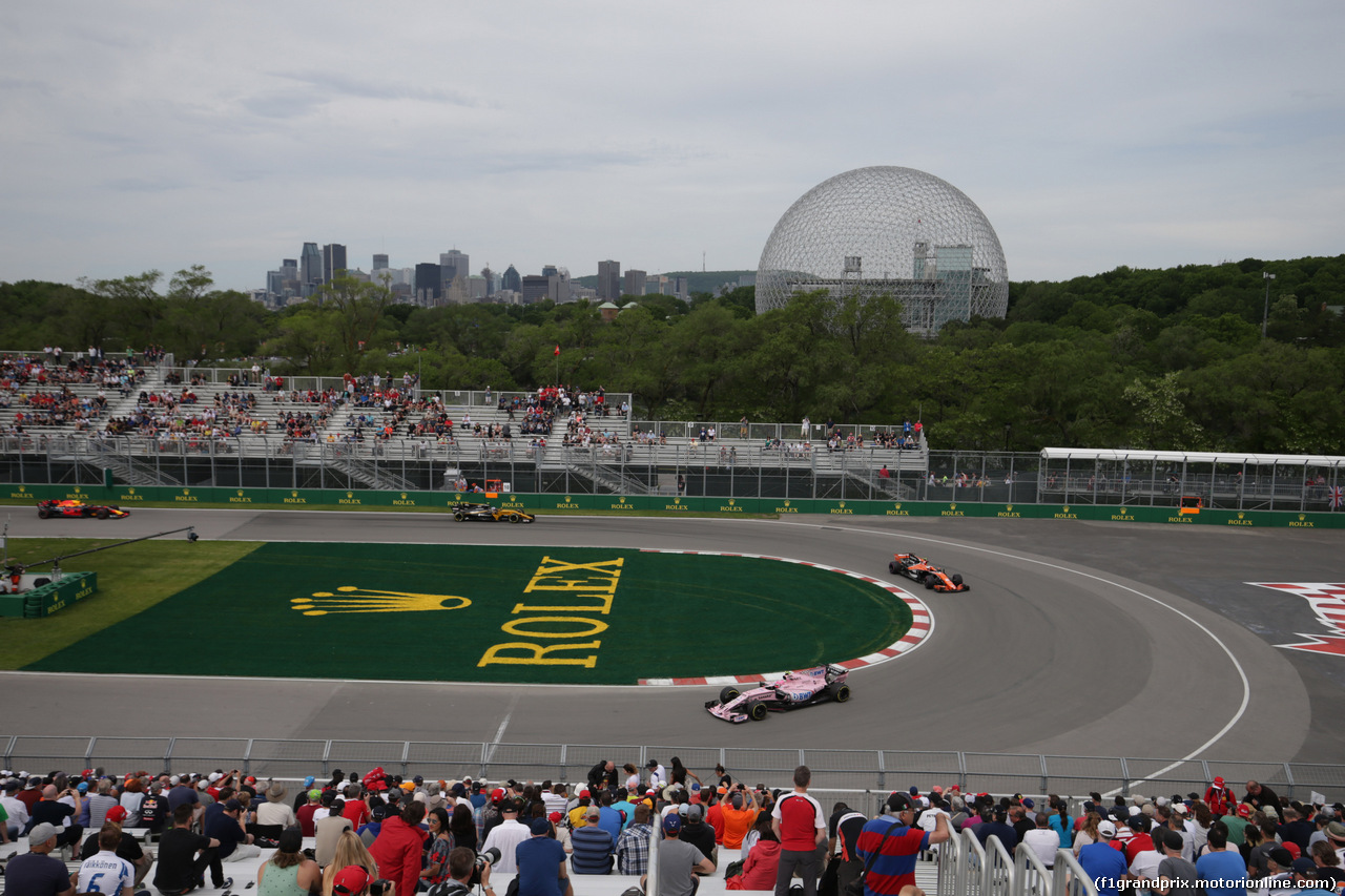 GP CANADA, 09.06.2017- Prove Libere 1, Esteban Ocon (FRA) Sahara Force India F1 VJM10