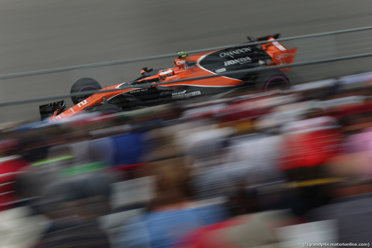 GP CANADA, 09.06.2017- Prove Libere 1, Stoffel Vandoorne (BEL) McLaren MCL32