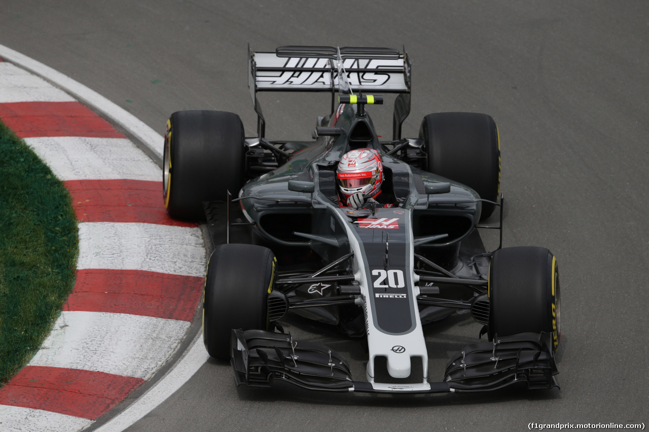 GP CANADA, 09.06.2017- Prove Libere 1, Kevin Magnussen (DEN) Haas F1 Team VF-17