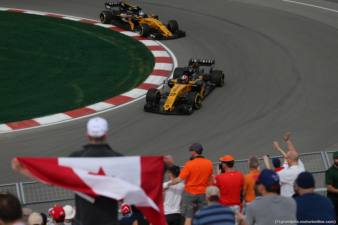 GP CANADA, 09.06.2017- Prove Libere 1, Nico Hulkenberg (GER) Renault Sport F1 Team RS17