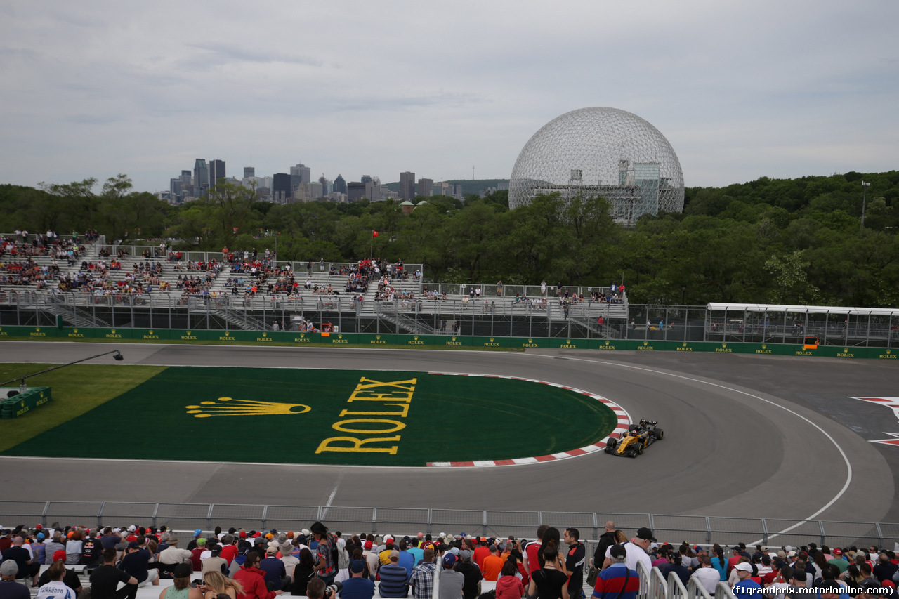 GP CANADA, 09.06.2017- Prove Libere 1, Nico Hulkenberg (GER) Renault Sport F1 Team RS17