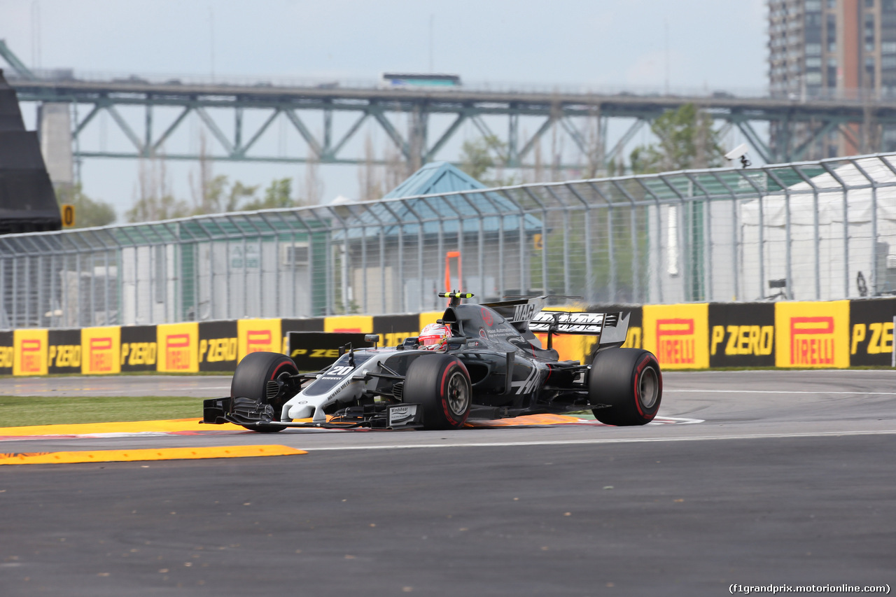 GP CANADA, 09.06.2017- Prove Libere 2, Kevin Magnussen (DEN) Haas F1 Team VF-17