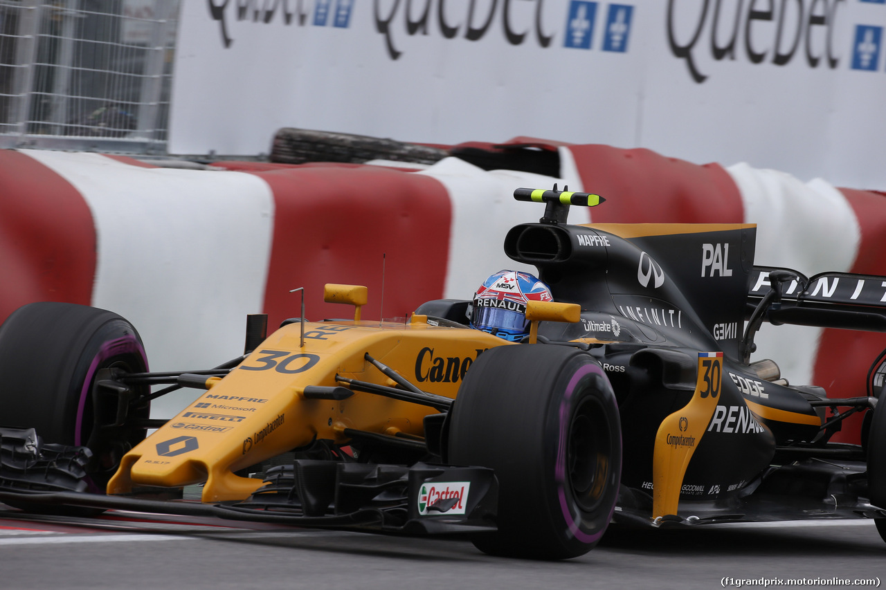 GP CANADA, 09.06.2017- Prove Libere 2, Jolyon Palmer (GBR) Renault Sport F1 Team RS17