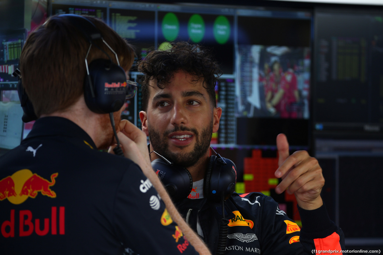 GP CANADA, 09.06.2017- Prove Libere 2, Daniel Ricciardo (AUS) Red Bull Racing RB13