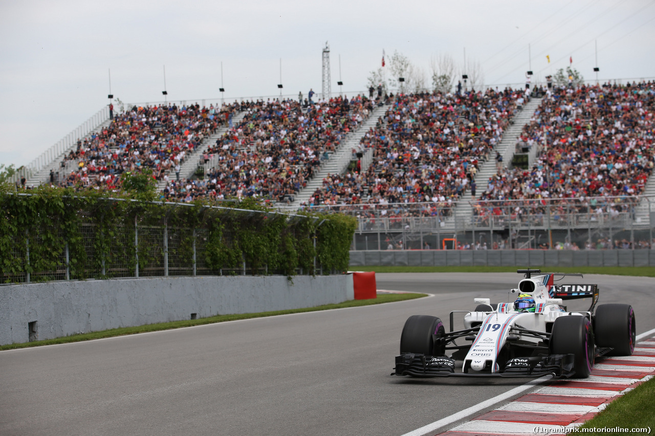 GP CANADA, 09.06.2017- Prove Libere 2, Felipe Massa (BRA) Williams F1 Team FW40