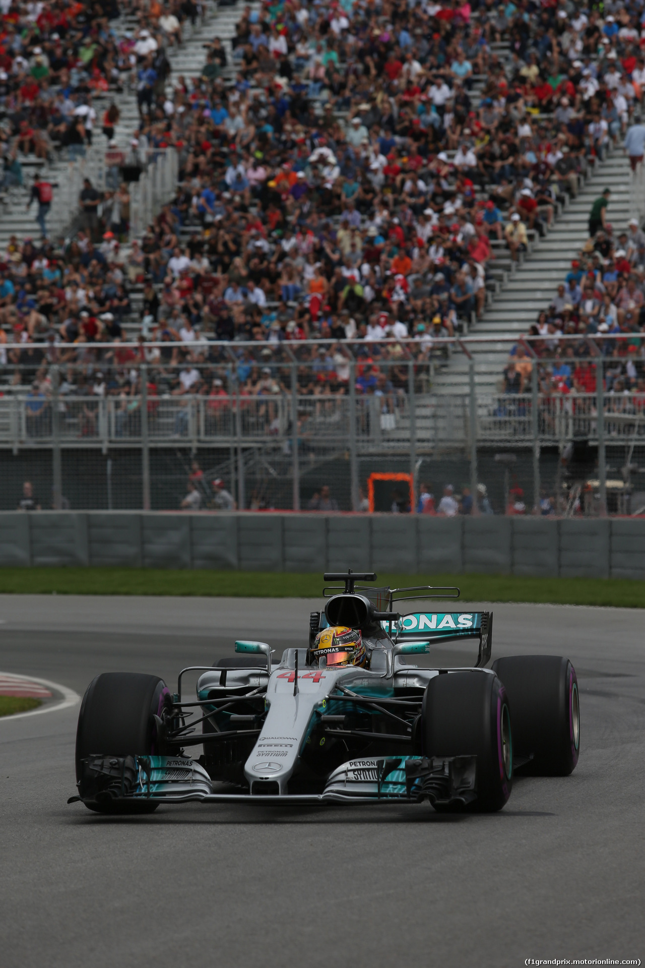 GP CANADA, 09.06.2017- Prove Libere 2, Lewis Hamilton (GBR) Mercedes AMG F1 W08