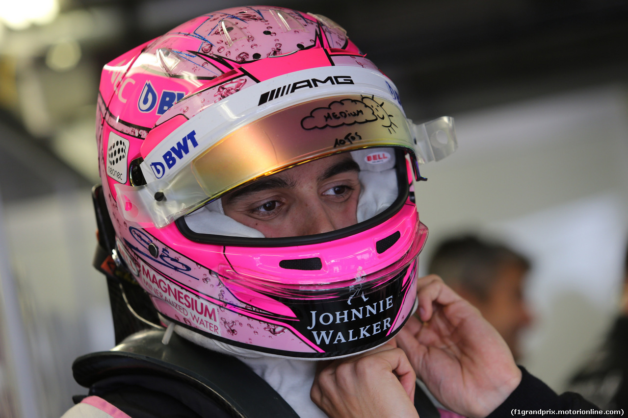 GP CANADA, 09.06.2017- Prove Libere 2, Esteban Ocon (FRA) Sahara Force India F1 VJM10