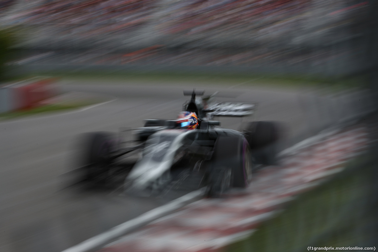 GP CANADA, 09.06.2017- Prove Libere 2, Romain Grosjean (FRA) Haas F1 Team VF-17