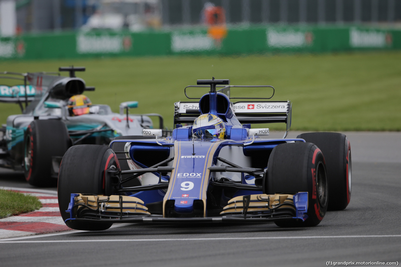 GP CANADA, 09.06.2017- Prove Libere 2, Marcus Ericsson (SUE) Sauber C36